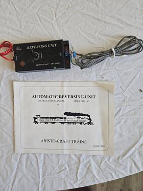 Art-11091-01 Aristocraft Automatic Reversing Unit For G Ho And N Scale Track