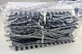 Gxt-20030 Aristocraft Polks Aristo Craft 12 Inch Stainless Steel Straight Track With Joiners Nib