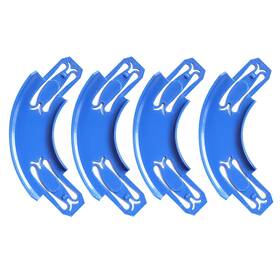 3d-sdljq90-4b Arsunovo Racetrack Connectors Compatible With Hot Wheels 90 Degree Banked Turn 4 Packs