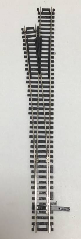 Atlas 0285 #285 Ho Scale Code 100 #8 Custom Line Left Hand Turnout Track Switch 285