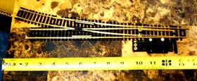 09378 Atlas Vintage Automated Right Hand Snap Switch Turnout Brass Ho Scale