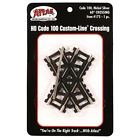 Atlas 175 Ho-scale Code 100 60 Degree Crossing Nickel Silver Custom-line 732573001756
