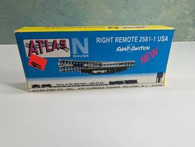 Atlas 248733 N Scale Right Remote Snap-switch Turnout Usa Read