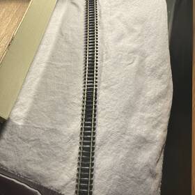 2500-10 Atlas 16 Pieces Vintage Austria N Scale 2500 30 Inch Straight Track Xtra. New