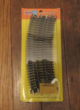 2520-100 Atlas Nos Vintage Tool Co N Scale Curved Track- 6 Pieces- 11 Inch Radius Made In Usa