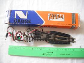2563 Atlas 3-way Remote Switch Turnout Track Nickel Silver N Gauge Scale