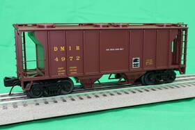 3001341 Atlas O Scale Ps-2 3-bay Covered Hopper - 3-rail Ready To Run Prem