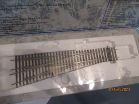 5-7024 Atlas #5-7024 O Track System 2 Rail #5 Scale Custom Supreme Turnout #7024 Left Hand