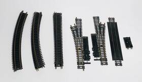 54354 Atlas Ho Scale Train Track Straight Curved Radius Hand Switches Derailer