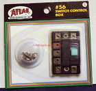 Atlas 56 O Ho N-scale Switch Control Box Turnout Spdt Momentary X 2 732573000568