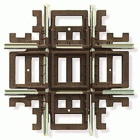 577-a Atlas 577 Ho Code 83 Nickel Silver 90 Degree Crossing Rail