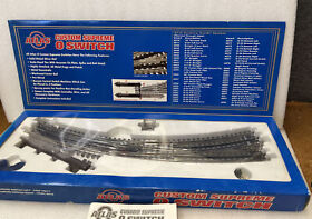 6077 Atlas O72 O54 Left-hand Curved Switch. O Gauge. Nos See Ad