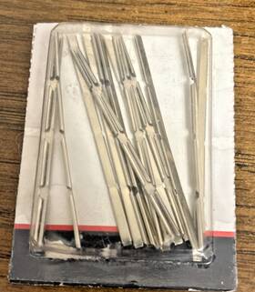 Atlas 696553051943 Code 100 Rail Joiners Nickel / Silver 48 Ho Scale