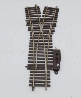 2-rail Atlas 7074 O Code 148 Solid Nickel Silver Wye Switch Turnout Ex