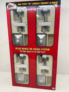 Atlas 732573002371 Nib Ho Scale Signal System Type G Single Head Target Kit - 3 Light #237