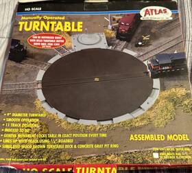 Atlas 732573003033 Ho Manually Operated Turntable