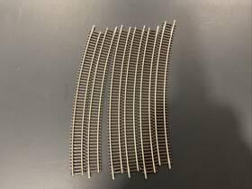 Atlas 732573020207 #2020 N Scale Code 55 16.25 Inch Radius Curved Track 6 Pack