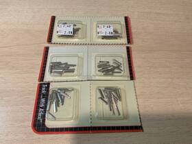 Atlas 732573020900 6 #2090 N Scale Code 55 Nickel Silver Rail Joiners Nip