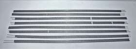 Atlas 732573025004 2500 N Scale Flex Track Used 1/160 Nickle Code 80 Eight 8 Sections 30 Inch L