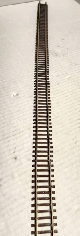7767 Atlas Gt Italy Ho Scale Brass Nickel Silver 36ftft Flex Track Black Brown Ties 7