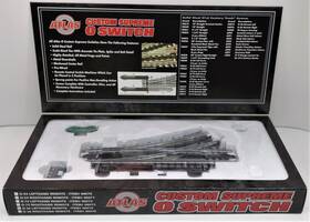 96075 Atlas O-72 Solid Steel Left Hand Remote Switch Ln/box