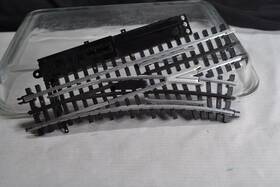 96076 Atlas Custom Supreme O Switch O-36 Right Hand Remote Steel Rails Black Tie