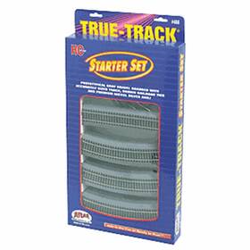 Atl488-ob Atlas Ho Scale True Track Starter Set 20 Pcs 488 Open Box - New
