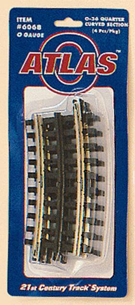 Atl6063 Atlas O 21st Century Track System Nickel Silver Rail With Brown Ties 3-rail O7 6063