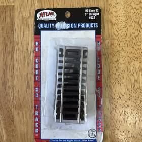 Atlu0836 Atlas Ho Code 83 Assorted Short Track Pieces Bundle