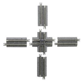 G2420 Atlas N 90 Crossing True Track With Gray Ballast