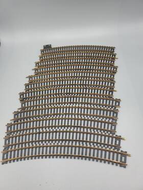 Ho18r Atlas Ho #33 18 Inch R Snap Brass Track Lot 12 Train Tracks Curve
