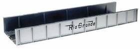 Atlas Model Railroad 732573008922 892 Ho Decorated Plate Girder Bridge With Code 100 Track D&rgw