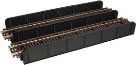 Atlas Model Railroad 843096092401 881 Ho Through Plate-girder Bridge With Code 100 Track Kit