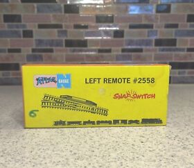 2558 Atlas N Gauge Left Remote Instructions #2558 Snap Switch Accessories