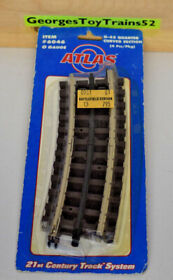 21st Atlas O 3-rl Century Track Sys O-45 Quarter Curve 4 Pcs New 6046 Msrp 21