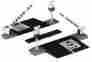 Bac-42208 Bachmann Ho Scale Road Crossing Set Nib