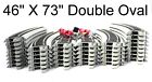 Bac-ho-gr-ov015 Bachmann Silver Ez Track Double Oval Ho Scale Model Railroad