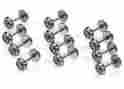 Bac42904 Bachmann New 33 Flatcar Back Wheel Set Ho Scale