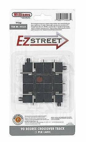 Bachmann 00268 268 O Scale E-z Street Track Vehicles And Trolleys 90-deg Crossing 4