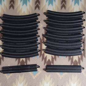 Bachmann 022899006130 Smoke Mountain Express Train Track 14 Pieces