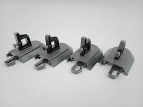Bachmann 022899444901 Ez Track System Bumpers Ho Scale 44490 Set Of 4 Lot