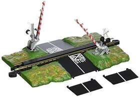 Bachmann 085352580707 Trains - Snap-fit E-z Track Crossing Gate Nickel Silver