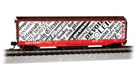 401527 Bachmann 16372 Track Cleaning Boxcar Cn #401527 - N Scale