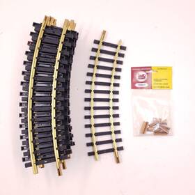 35213 Bachmann G Scale Brass Curve Track Lot With 12 Tracks