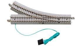 44062 Bachmann E-z Track With Concrete Ties - Remote Turnout Right N Scale