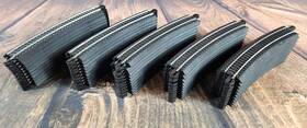 44483a Bachmann Ho Scale 22 Radius Curved Track-bulk 50 Pcs Free Shipping