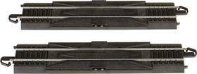Bachmann 445012560549 Trains - Snap-fit E-z Track 9 Inch Straight Rerailer 2/card Steel Alloy