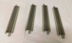 4451 Bachmann Used E-z 9 Inch Straight Track Without/box Set Of 4