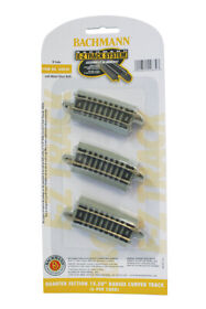 44834 Bachmann N 15.50 Radius Quarter Section Curved Track Pack Of 6