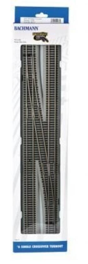 Bachmann 5184245 L/h Remote Crossover Switch Nickel Silver Track #6 1/cd Ho One Size